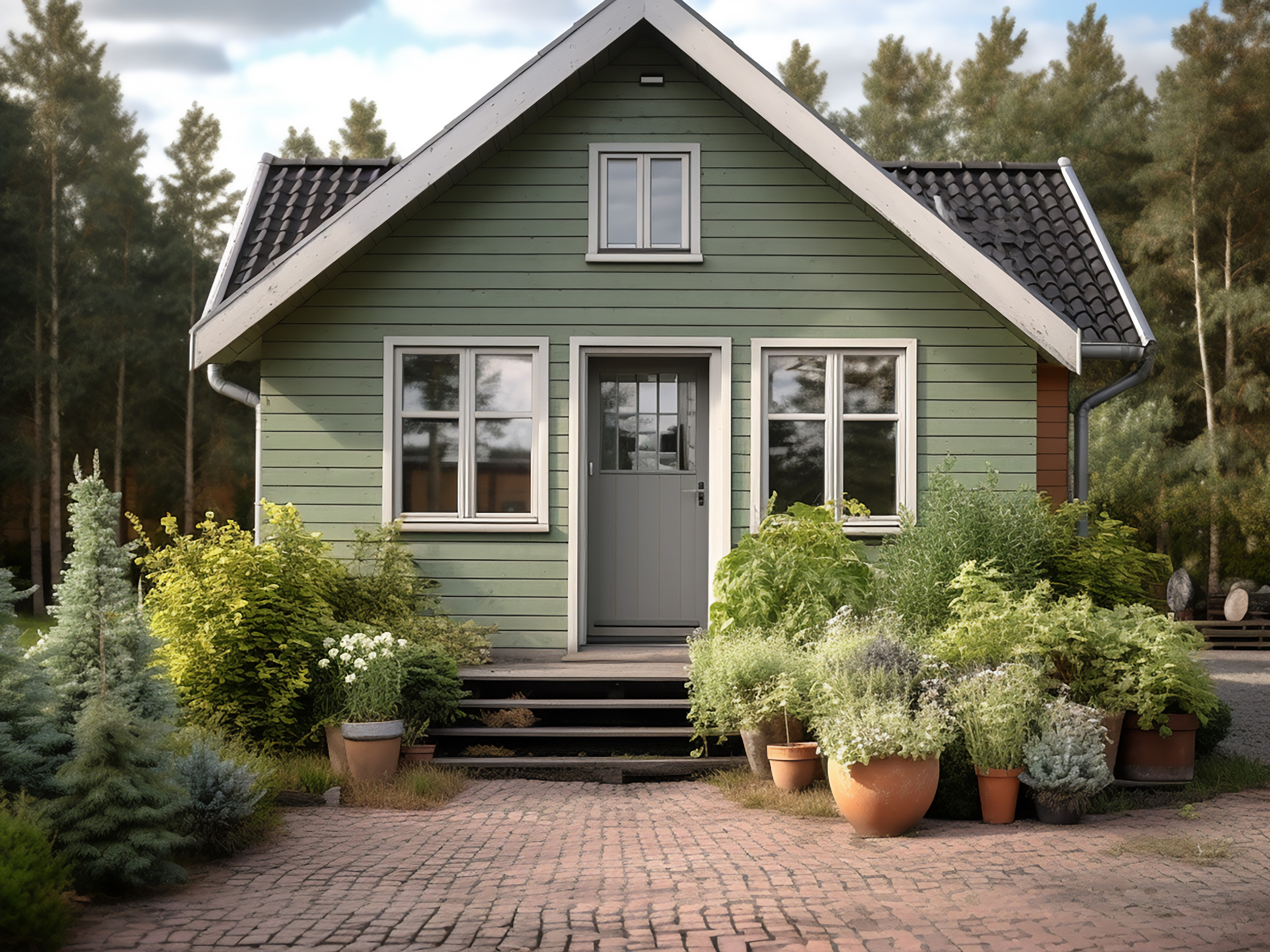 outside of house